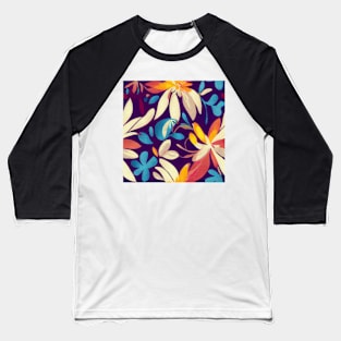 Beautiful Floral pattern, model 18 Baseball T-Shirt